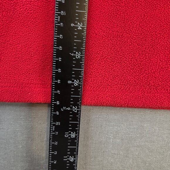 The North Face Men’s Red Polartec Classic Quarter Zip Fleece Pullover Size Large - Picture 8 of 14